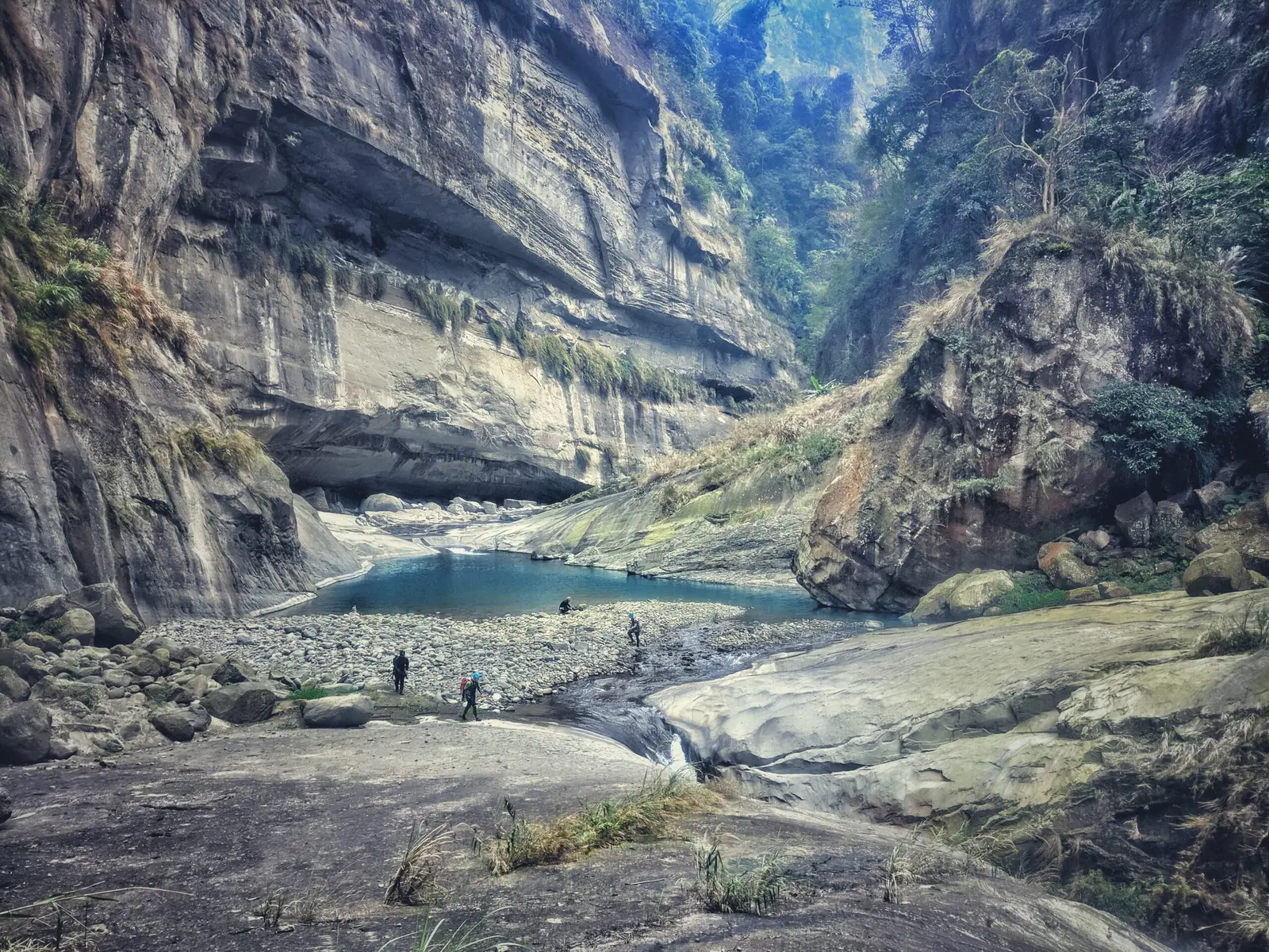 downstream of taiji canyon